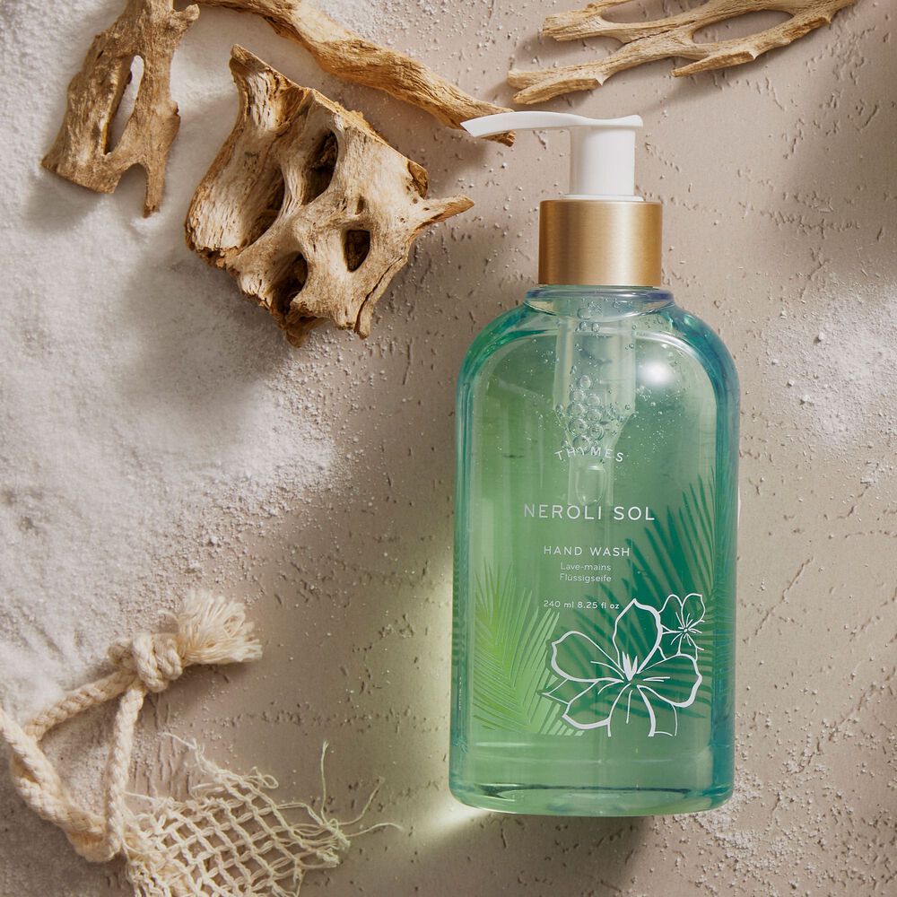Thymes Neroli Sol Hand Wash on countertop image number 1